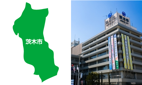 茨木エリア地図