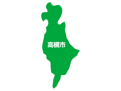 高槻市の地図