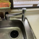 川西市鶯ヶ丘　N様　台所の蛇口から水漏れ