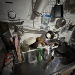 キッチン蛇口の水漏れを直してもらいました