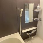 シャワーの水圧が弱く見てもらいました