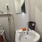 水捌けの悪い洗面所を修理
