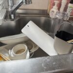 台所の蛇口の根元から水漏れ