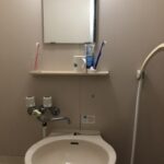 洗面所の排水がスムーズに