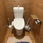 トイレのつまりを修理しました