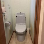 トイレのつまりを直してもらいました
