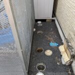 王寺町N様　排水管のつまり