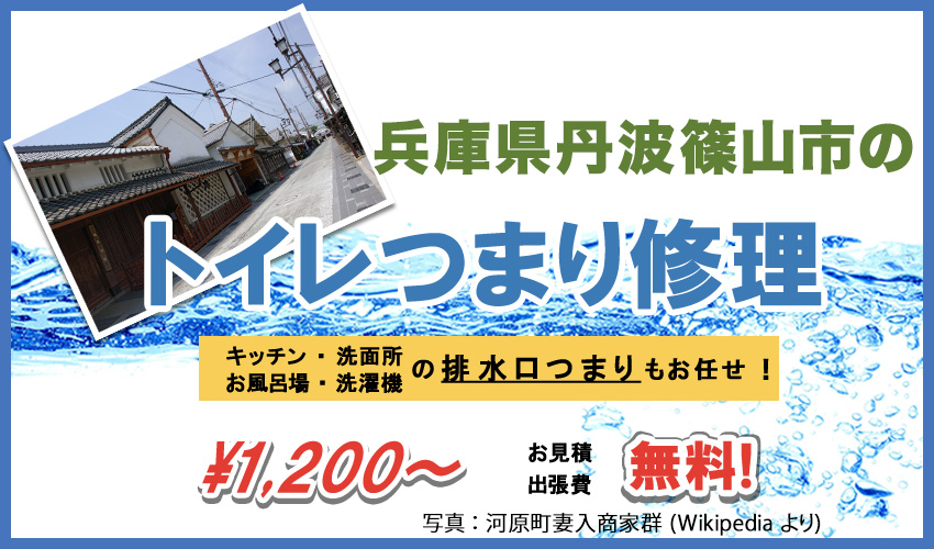 兵庫県丹波篠山市つまり