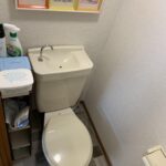 トイレのつまりを修理