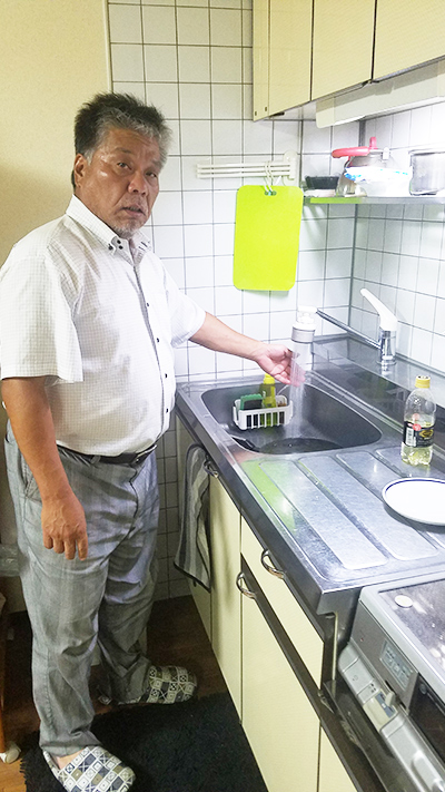 守口市 S様 台所蛇口修理